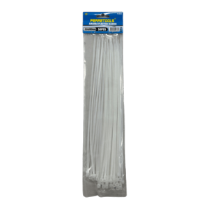 AMARRAS PLASTICAS BLANCAS 3.6X300MM (50UND)