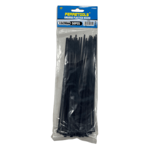 AMARRAS PLASTICAS NEGRAS 3.6X200MM (50UND)