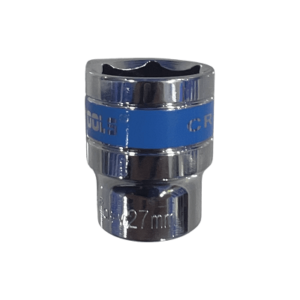 DADO 1/2" HEXAGONAL 27MM CROMO-VANADIO
