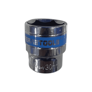 DADO 1/2" HEXAGONAL 30MM CROMO-VANADIO