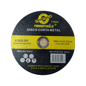DISCO CORTE 7" X 1.6MM FERRETOOLS
