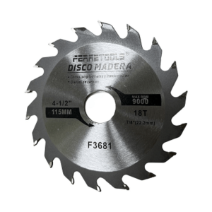 DISCO MADERA 4 1/2" 18 DIENTES