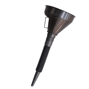 EMBUDO PLASTICO NEGRO 37CM