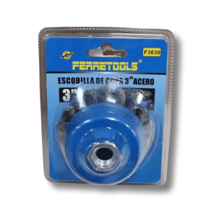 ESCOBILLA COPA TRENZADA 3"