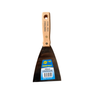 ESPATULA 4" 100MM MANGO MADERA 1UND