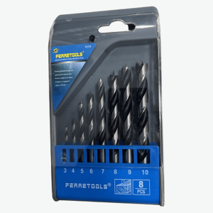 JUEGO BROCA PARA MADERA 8PCS