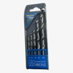 JUEGO BROCA PARA METAL 5PCS