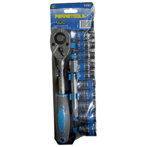 JUEGO DE DADOS 1/2" 12PCS