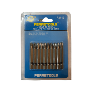 PACK 10UND PUNTA PHILLIPS PH2 50MM