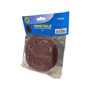 SET DISCO LIJA CON VELCRO P80 10UND