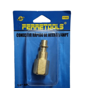 CONECTOR RAPIDO ACERO 1/4