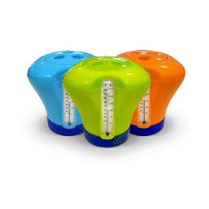 BOYA DOSIFICADORA CON TERMOMETRO COLORES VULCANO