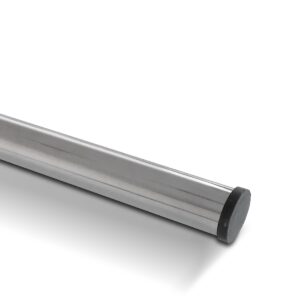 BARANDA RECTA 2,7 M VULCANO, ACERO INOXIDABLE C/REGATONES