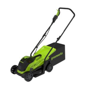 CORTACÉSPED A LITIO GREENWORKS 13″, INCLUYE KIT CON 1 BATERIA 1 CARGADOR