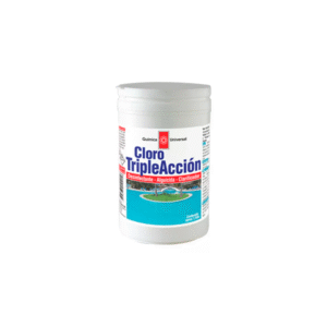 CLORO TABLETA TRIPLE ACCION 1 KG QUIMICA UNIVERSAL