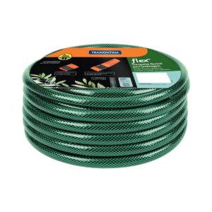 MANGUERA JARDIN FLEX TRAMONTINA 1/2″ 15 MTS CON PITON