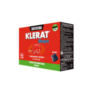 Raticida Bloque 100 gr KLERAT