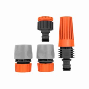 Conjunto de irrigación con acoples rápidos para manguera de 1/2 Tramontina