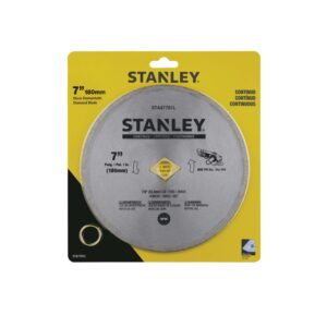 DISCO DIAMANTADO Continuo 7” Eje 5/8”-7/8” STANLEY