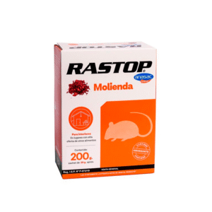 Raticida molienda toffee 200 gr Rastop