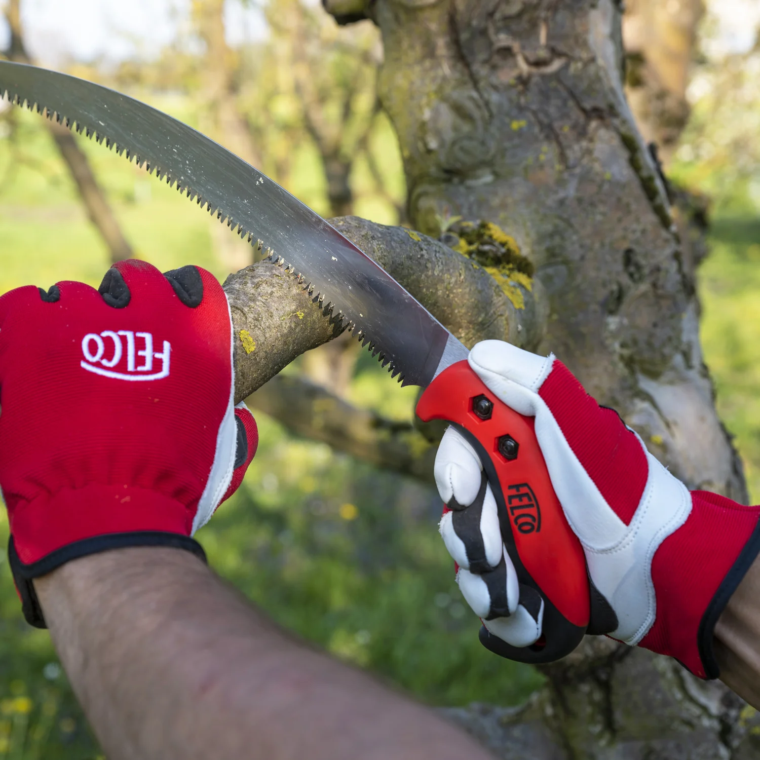 GUANTE PODA CUERO REFORZADOS DEDOS Y PALMA + SPANDEX TALLA XL - Imagen 4