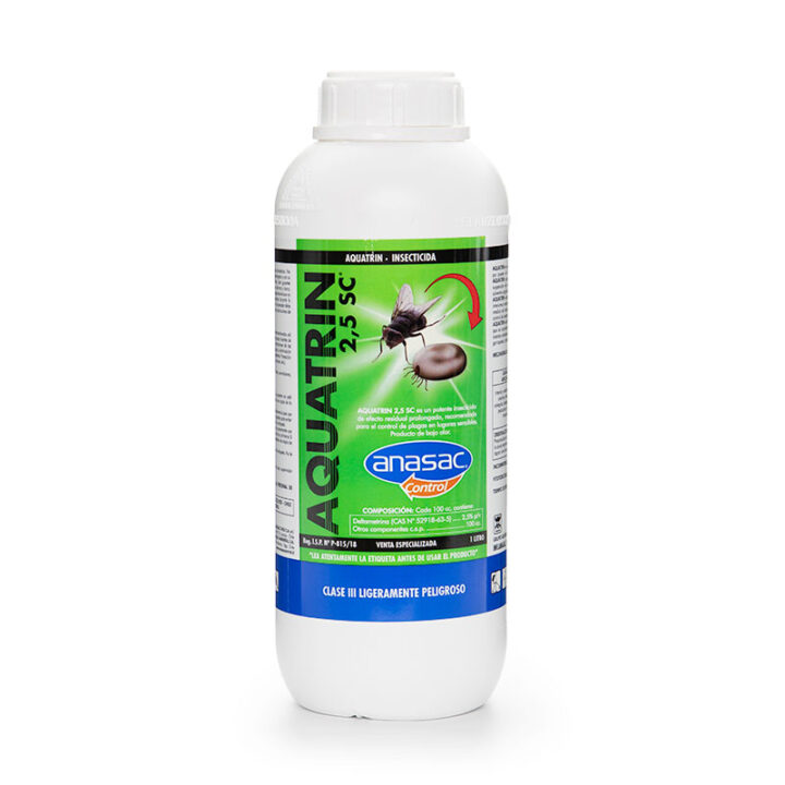 INSECTICIDA AQUATRIN 2,5 EC 1 LT