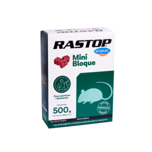 Raticida mini bloque 500 gr Rastop