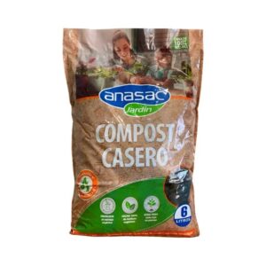 TIERRA COMPOST CASERO 6 LT ANASAC