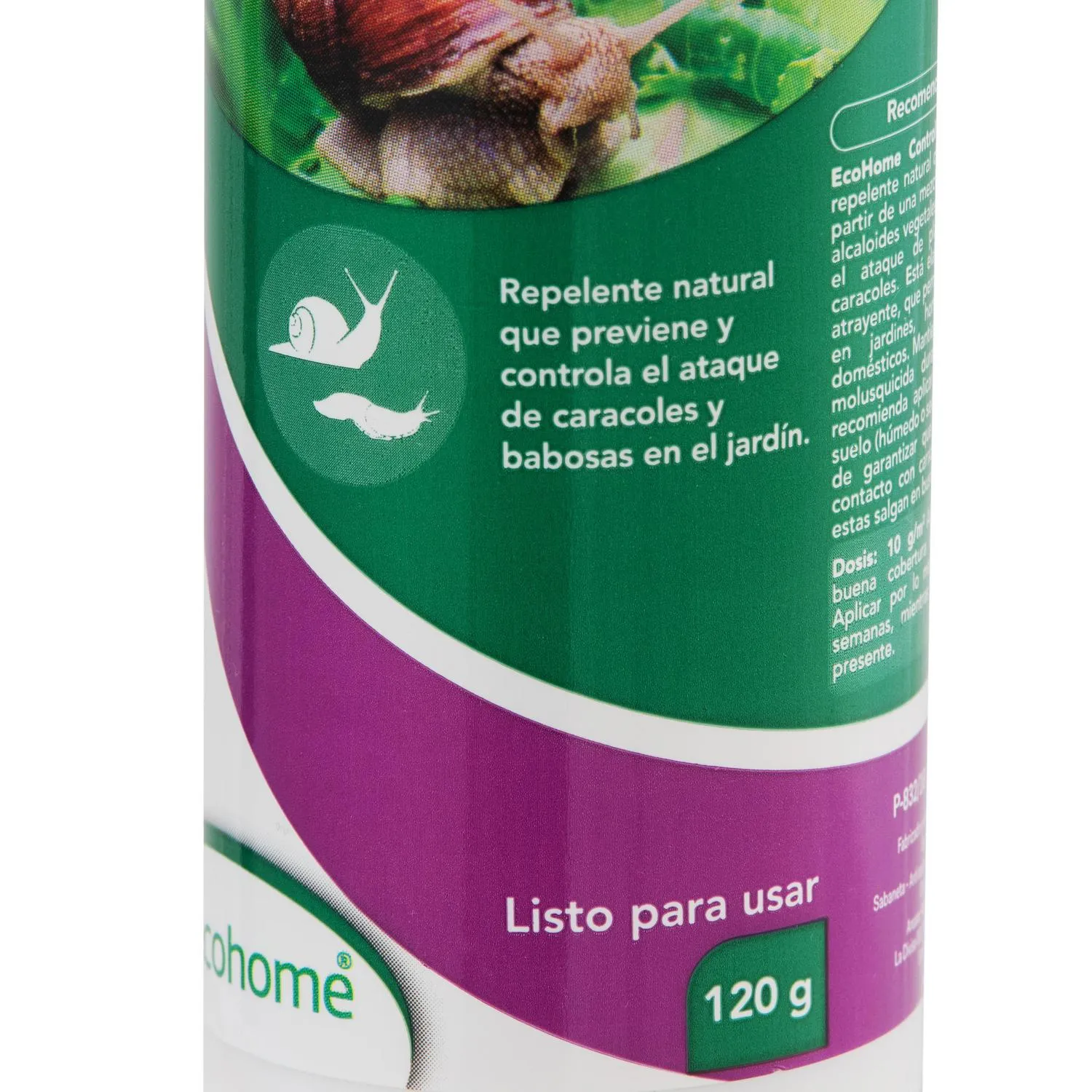 INSECTICIDA JARDIN CARACOLES ECOHOME (120 G) - Imagen 3