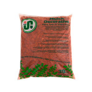 Mulch rojo 30 Lts Vivero Hijuelas