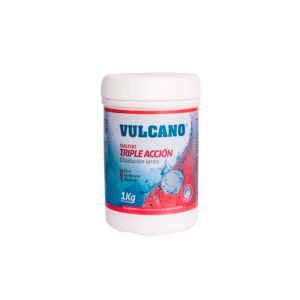 CLORO TABLETA TRIPLE ACCIÓN 1 KG VULCANO