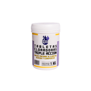 CLORO TABLETA TRIPLE ACCIÓN 1 KG AQUAPOOL