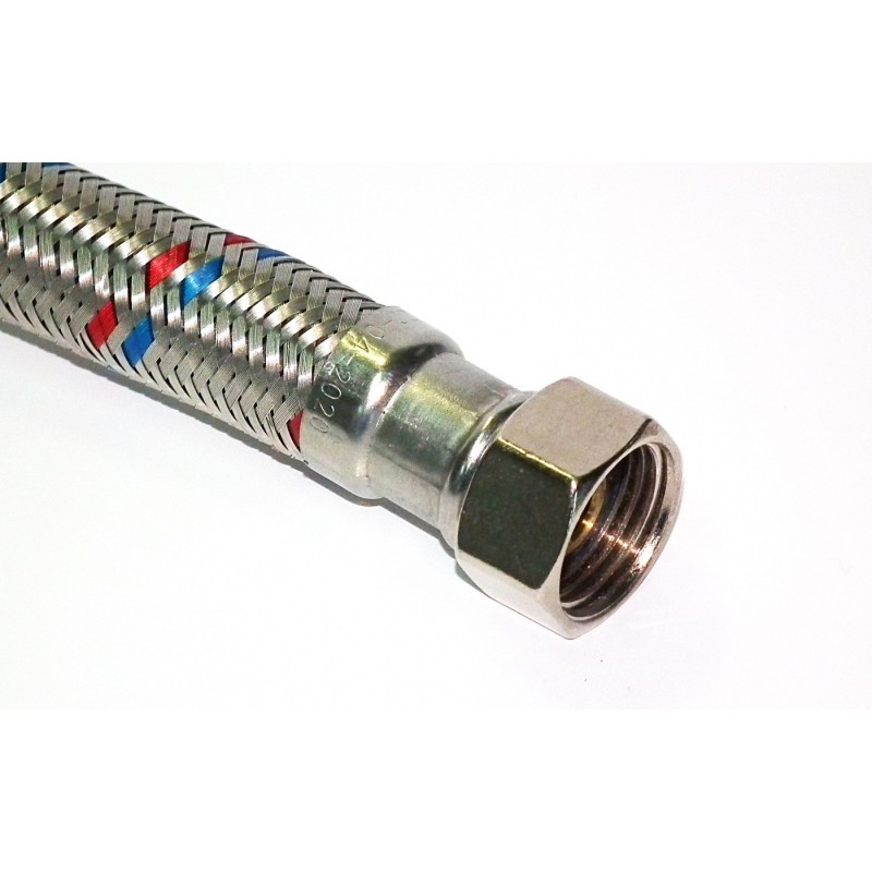 FLEXIBLE AGUA CALEFONT HI-HI 1/2″ 35 CMS HOFFENS - Imagen 2