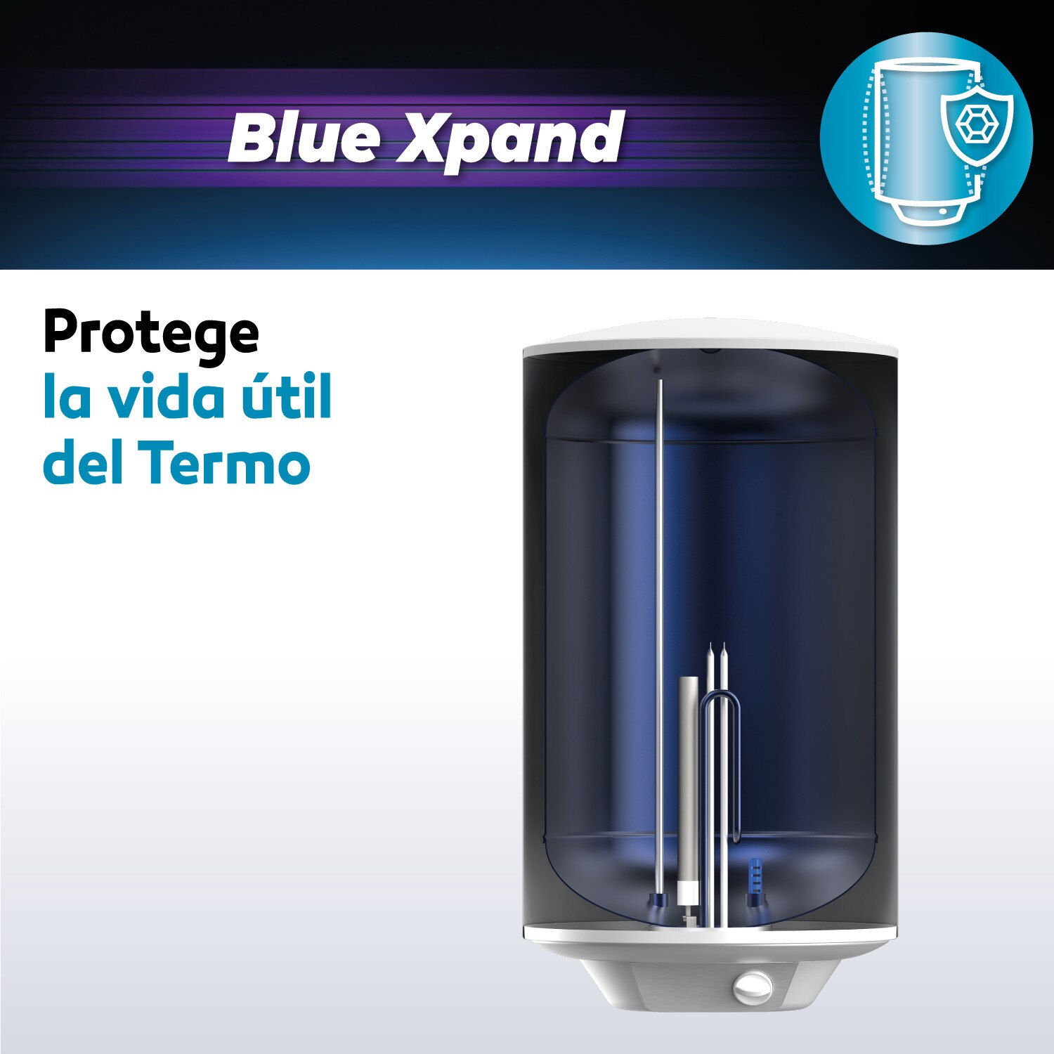 TERMO ELECTRICO SPLENDID 50 LITROS MURAL - Imagen 3