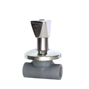 LLAVE PPR PASO CROMADA 20 MM VASTAGO 2.5 CM HOFFENS