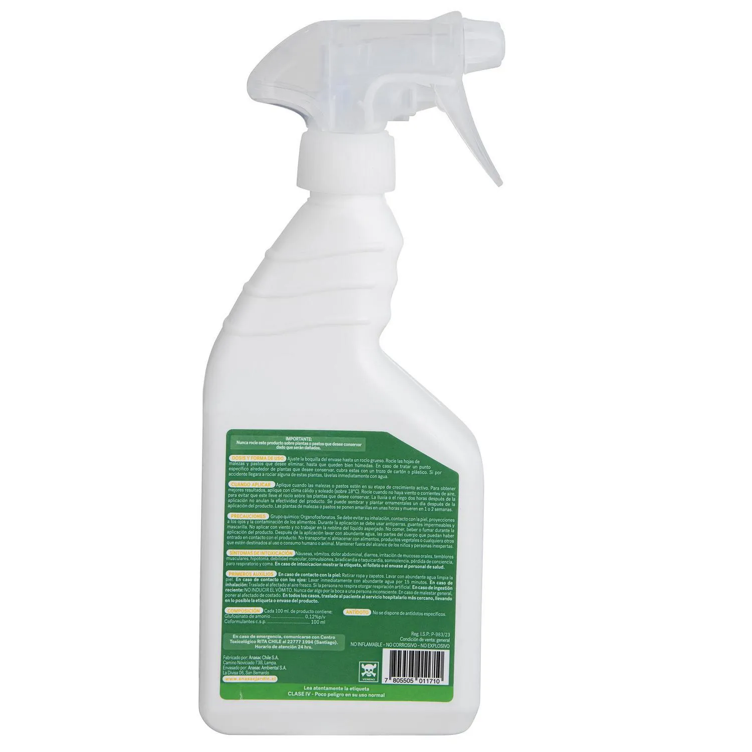 HERBICIDA BAZOOKA PLUS LPU (500 CC) - Imagen 2