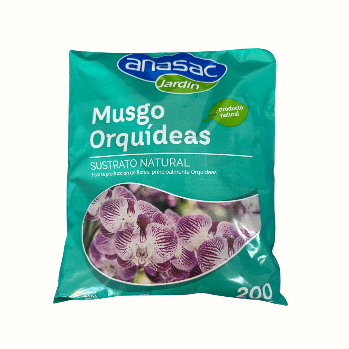 SUSTRATO NATURAL PARA ORQUÍDEAS 200GRS ANASAC