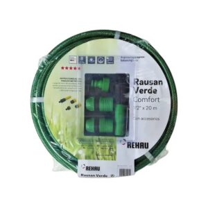MANGUERA JARDIN REHAU RAUSAN SET 1/2″ 20 MTS
