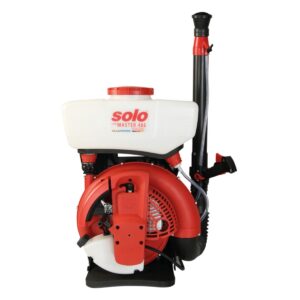 FUMIGADORA A MOTOR SOLO MASTER 466, 66CC CARTER DE ALUMINIO 14 L, 11 MTS ALCANCE HORIZONTAL