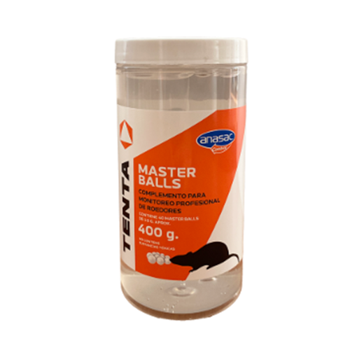 ATRAYENTE ROEDORES TENTA MASTERBALL (400 G)