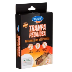 TRAMPA PEGAJOZA POLILLAS DESPENSA ECO (2 UN)