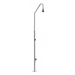 DUCHA ACERO INOX 1 ROCIADOR 1 GRIFO LAVAVAPIES 00092 ASTRALPOOL