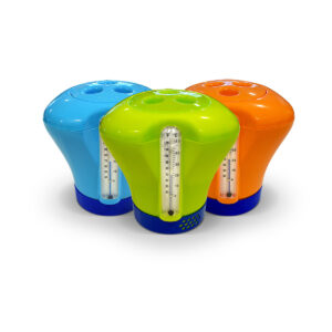 DOSIFICADOR DE CLORO FLOTANTE C/TERMÓMETRO VULCANO