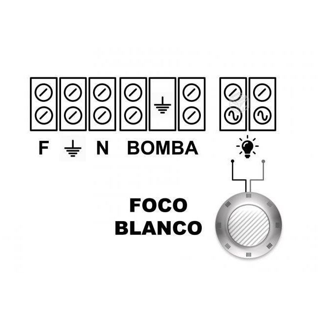 TABLERO CONTROL PISCINA 50W MASTER LED - Imagen 3