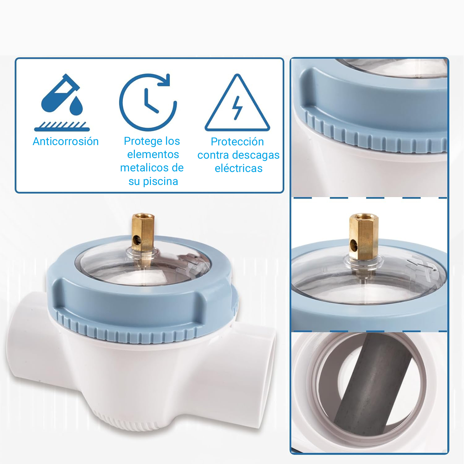 ANODO DE SACRIFICIO 63MM YUK-5001B YUKON - Imagen 2