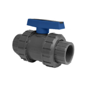 LLAVE PASO PVC U/AMERICANA (2) 50MM ERA