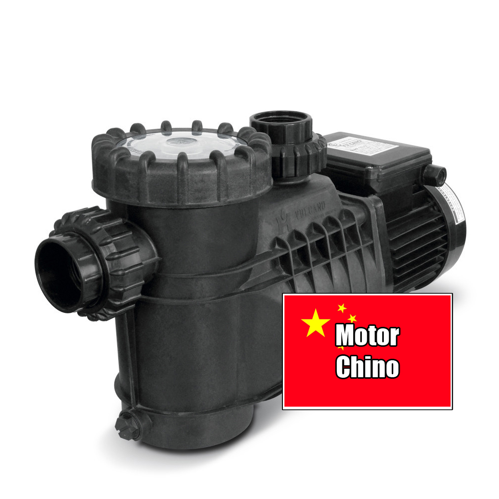 BOMBA 1 HP MONOFÁSICA PREMIUM SERIE 2000 MOTOR CHINO VULCANO - Imagen 2