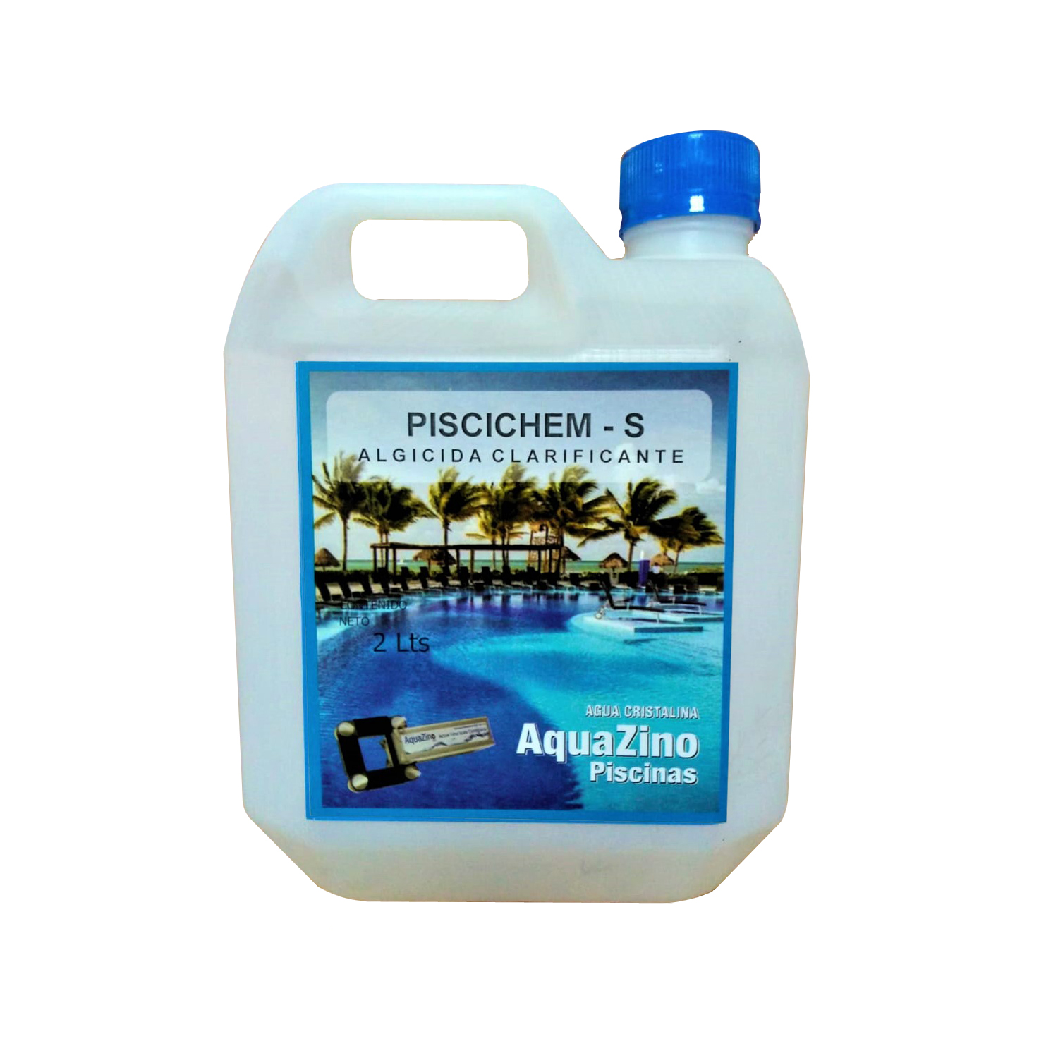 ALGUICIDA CLARIFICANTE PISCICHEM-S 5 LITROS