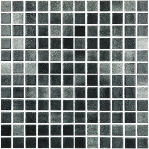 MOSAICO NIEBLA NEGRO 509 25X25MM CAJA VIDREPUR