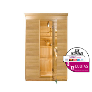 SAUNA 1500X1500X1900MM 6kW HEATER YUKON